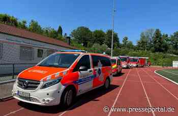 FW-Velbert: 12 Personen kollabieren bei Sportfest in Velbert-Langenberg