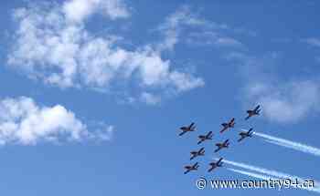 Flyover By Canadian Forces Snowbirds In Greater Moncton - country94.ca