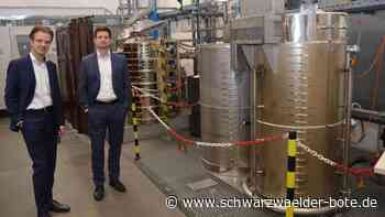 Wirtschaft in Aichhalden - Simon entwickelt Anlage zur Rückgewinnung von Rohstoffen - Schwarzwälder Bote