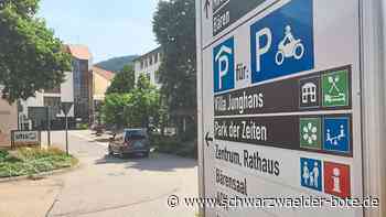 Parken in Schramberg - Es wird teurer in der Talstadt – aber nicht für alle - Schwarzwälder Bote