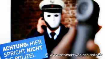 Betrug in Schramberg - Fünfstelliger Betrag – Falsche Polizisten schlagen zu - Schwarzwälder Bote