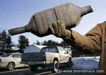 Catalytic converter thefts on the rise - The Brandon Sun