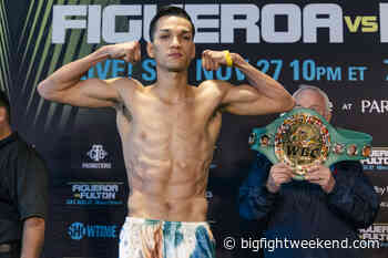 Brandon Figuerora Back On Magsayo-Vargas July 9th Card - Big Fight Weekend