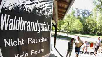 Hoher Waldbrandgefahr am Sonntag von Ulm bis Gmünd - SWR Aktuell