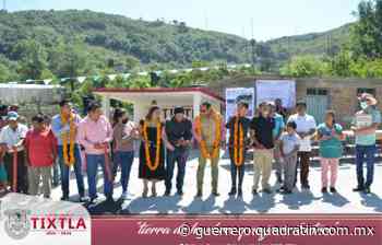 Mejora alcalde de Tixtla condiciones de vida de Ahuejote con obras - Quadratin Guerrero
