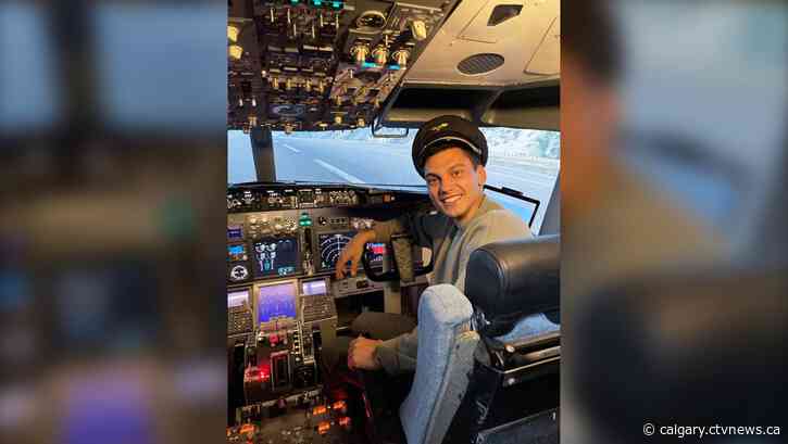He was set to start flight school in Ukraine when it was invaded. Now his aviation dream has brought him to Calgary