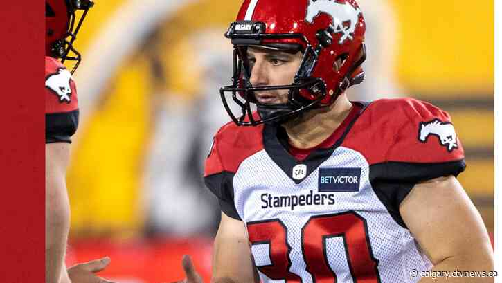 Place kicker Rene Paredes is Mr. Automatic for the Stampeders