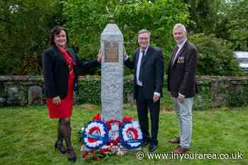 Honouring the past – new war memorial erected in Huntingdon - In Your Area