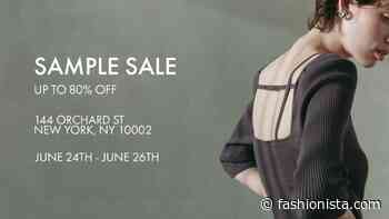 Gelato Pique USA & SNIDEL Online and In-Store Sample Sale - NYC - 6/24 - 6/26