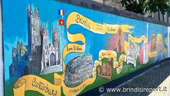 Inaugurato il Murales "Brindisi crocevia di rotte, percorsi e cammini": un dono alla città - BrindisiReport