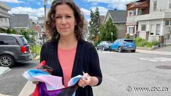 Pride flag torn down in 'cowardly' act, says Ottawa woman - CBC.ca