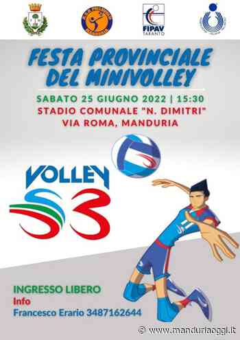 MANDURIA - A Manduria la festa provinciale del mini volley - ManduriaOggi