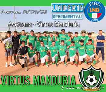 MANDURIA - Nel torneo under 16 sperimentale, la Virtus Manduria batte l'Avetrana - ManduriaOggi