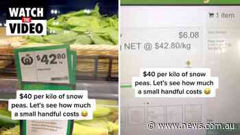 Price of snow peas skyrocket
