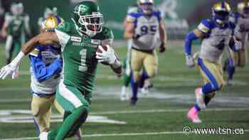 Roughriders WR Evans exits game vs. Alouettes, will not return - TSN