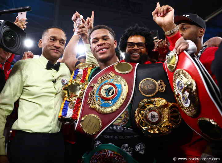 WBC Prez: Haney Has Tremendous Potential To Be One of The Best in Boxing History - BoxingScene.com