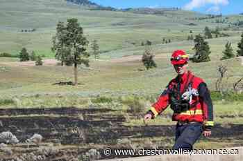 UPDATE: Now extinguished, wildfire sparks near Merritt - Creston Valley Advance