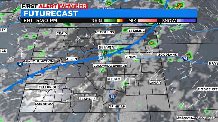 Colorado Weather: Hot Friday Before Cold Front Brings The Chill