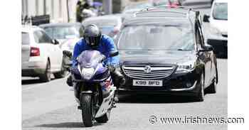 Motorcycle escort for Jack Oliver (20) who was killed during Meath race - The Irish News