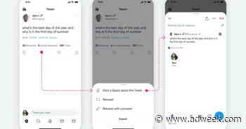 Twitter Tests Starting Twitter Spaces From Tweet Composer, Retweet Menu