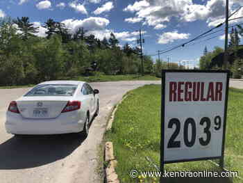 Kenora's gas prices go up by a cent, all-time record broken again - KenoraOnline.com