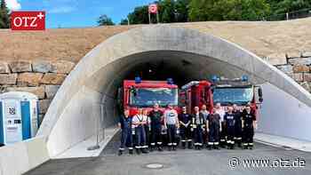 Rettungskräfte proben den Ernstfall im Tunnel Rothenstein