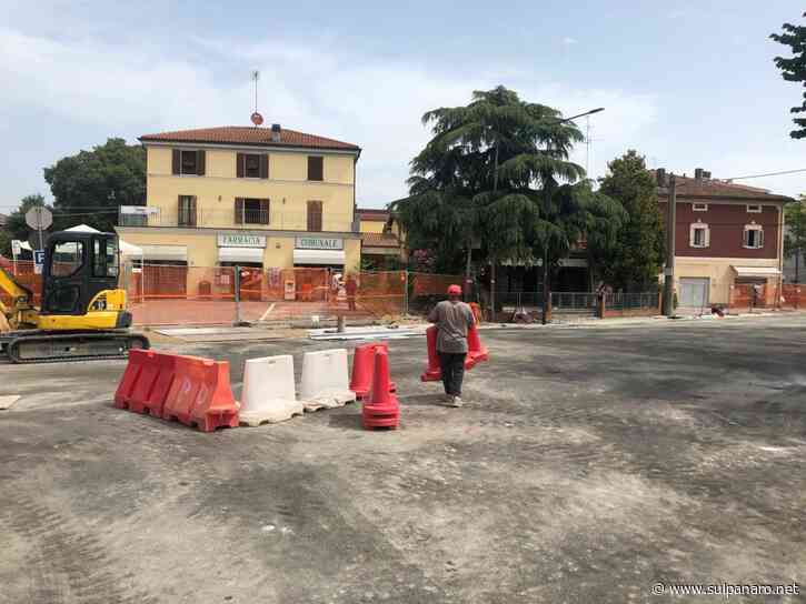Soliera, la rotatoria di via Grandi riaperta alla circolazione - SulPanaro