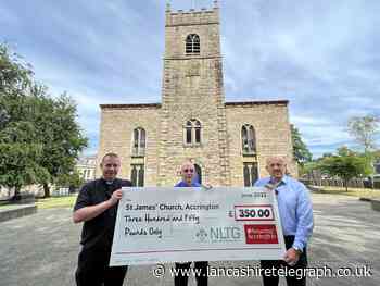 Funds raised for St James' Church at Accrington food festival