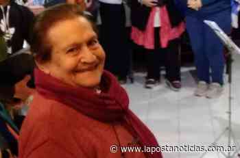 Tristeza por la muerte de una querida cantante del Coro Municipal de General Rodríguez - La Posta Noticias