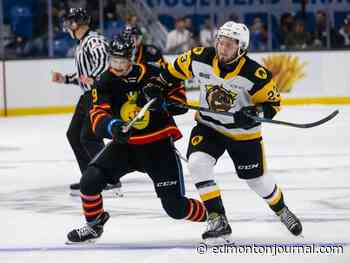 Plenty of different uniforms for Hamilton Bulldogs centre Mason McTavish - Edmonton Journal
