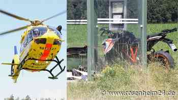 Motorrad knallt in Viehtransporter: Biker (50) hat mehrere Schutzengel