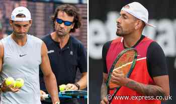 Rafael Nadal's coach joins Nick Kyrgios in calling out ATP over new mid-match trial - Express