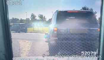 Range Rover used in  petrol thefts stopped after being spotted near Blackburn