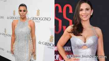 Fashion Face-off: Kim Kardashian Vs Hayley Atwell: Who Flutters Your Heart In Shimmery Silver Dress? - IWMBuzz