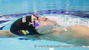 Braunschweig schwimmt deutschen Rekord über 50 Meter Rücken