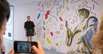 Scholieren kleuren ziekenhuismuren AZ Sint-Maarten: “Ons werk moet positiviteit uitstralen” - Het Laatste Nieuws