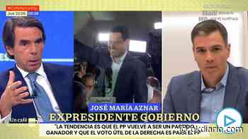 Aznar: «El Gobierno es un proyecto personal de Sánchez para resistir en el poder» - Okdiario