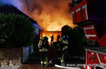FW Celle: Wohngebäudebrand - Celler Feuerwehr verhindert Brandausbreitung - Presseportal.de