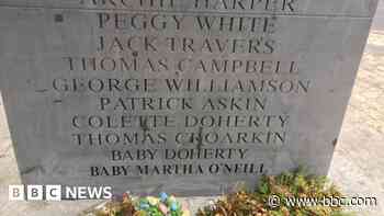 Dublin memorial: Baby name added to bombing memorial - BBC