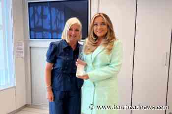 Clarkston salon director Adele Quinn wins Social Image of the Year - Barrhead News