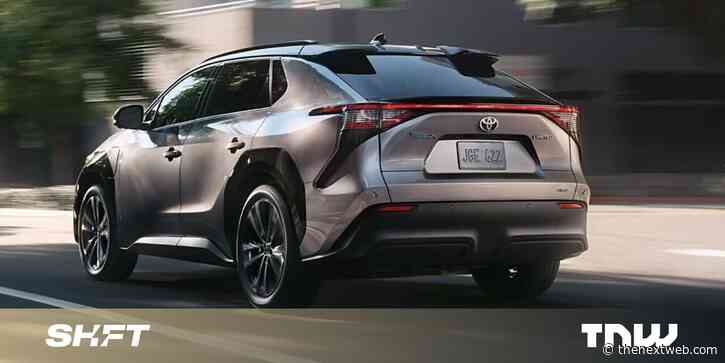 The wheels have come off Toyota’s EV strategy — literally