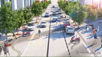 Disappearing bike lanes from Calgary festival street rendering rankles community association