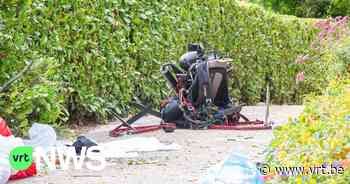 Paraglider stort neer in Affligem, man verkeert in levensgevaar - VRT NWS