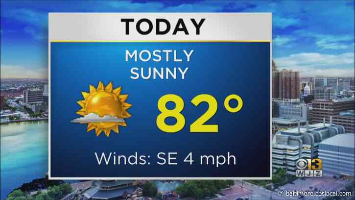 Maryland Weather: A Beautiful Friday Ahead Of What Should Be A Beautiful Weekend