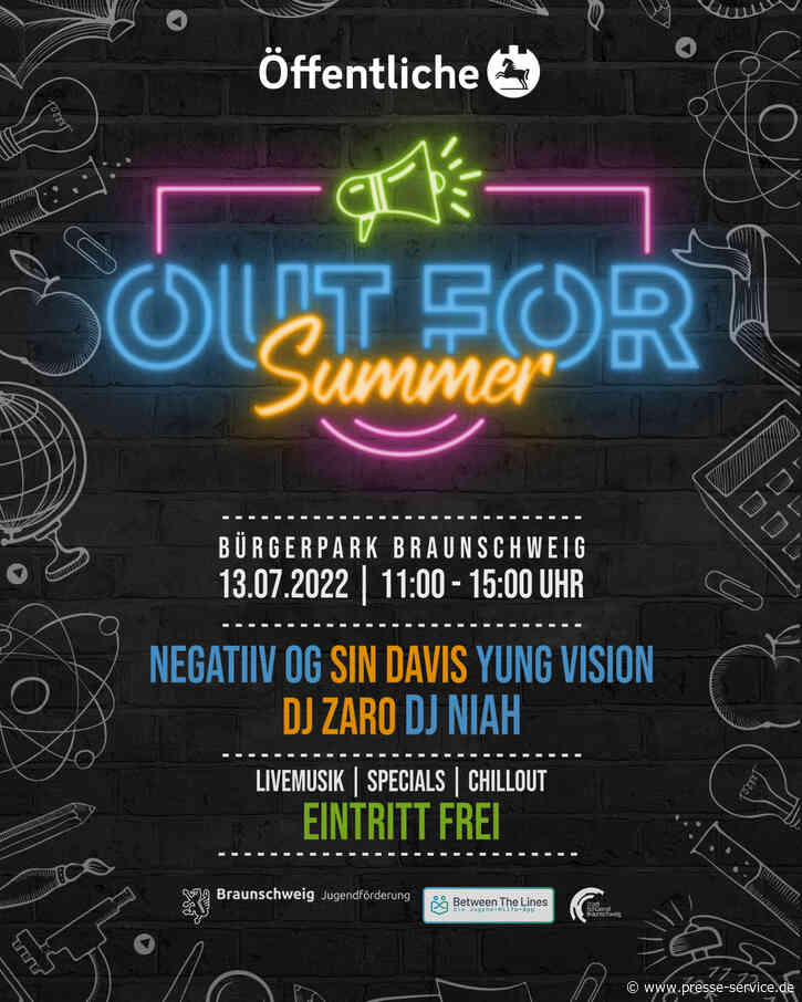 Am 13. Juli heißt es: „Out For Summer!“