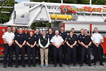 Fire protection in Saanich east boosted with addition of 10 firefighters – Victoria News - Victoria News