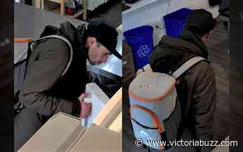 Police seek to identify man who stole laptops from Saanich business - Victoria Buzz