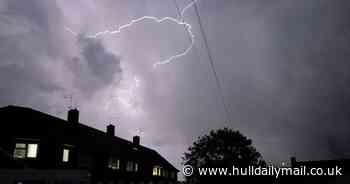 Thunderstorms set to rock parts of East Yorkshire this afternoon - Hull Live