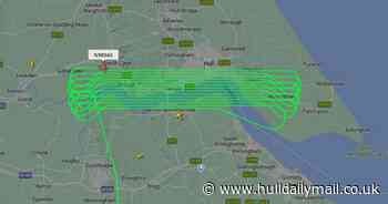 US-registered plane spotted in bizarre flight pattern above Hull - Hull Live