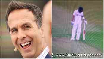 Vaughan pokes fun at Kohli after batter attempts Root's ‘bat-balancing’ trick - Hindustan Times